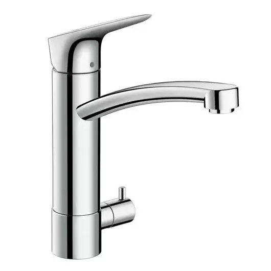 Кухонный смеситель, однорычажный, с запорным вентилем Logis 71834000  HANSGROHE