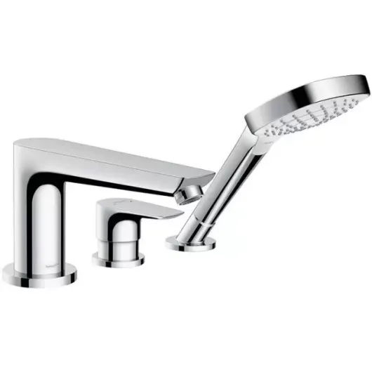 Смеситель на край ванны, на 3 отверстия (нужна СЧ 13439180) Talis E 71731000  HANSGROHE