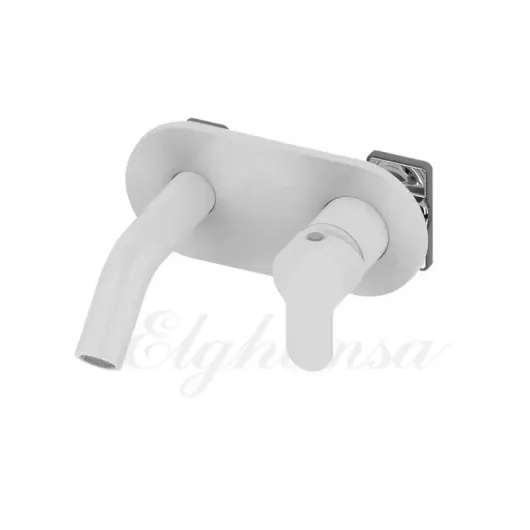 Смеситель встраиваемый для умывальника 14R0783-White ELGHANSA