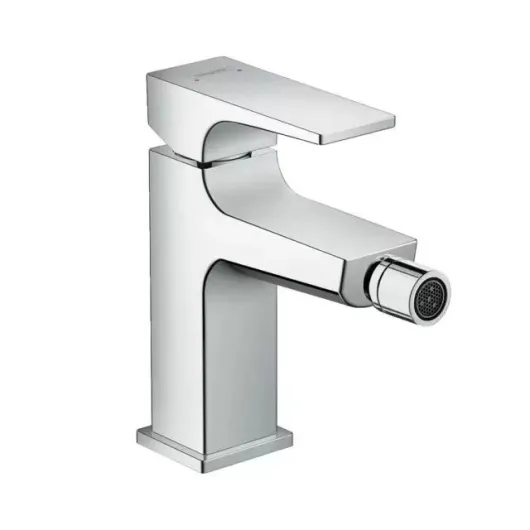 Смеситель для биде, однорычажный, со сливным клапаном Push-Open Metropol 32520000 HANSGROHE