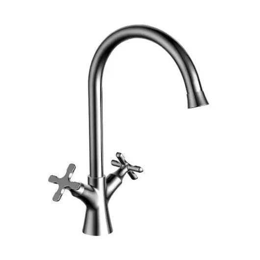 Смеситель для кухни с поворотным изливом, хром LM5704C Lemark