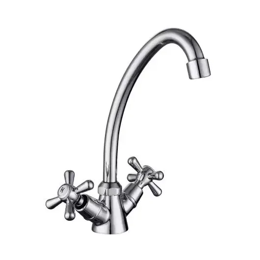 Смеситель для кухни с поворотным изливом, хром LM6040C Lemark