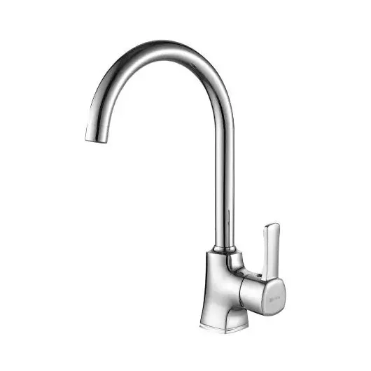 Смеситель для кухни с высоким поворотным изливом, хром LM0505C Lemark