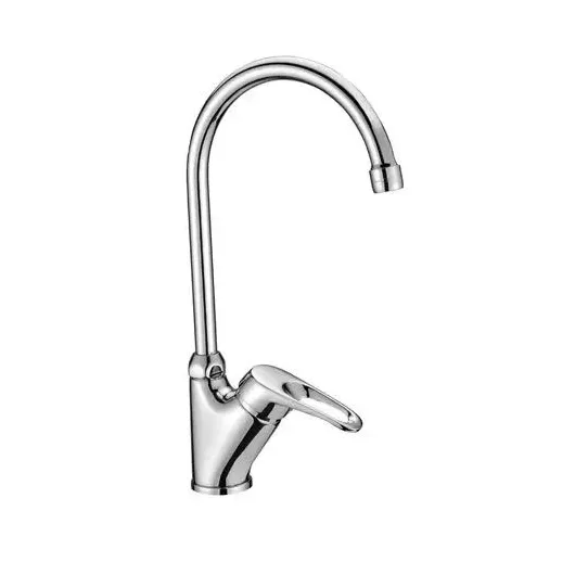 Смеситель для кухни с высоким поворотным изливом, хром LM3105C Lemark