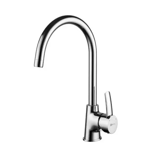 Смеситель  для кухни с  высоким  поворотным изливом, хром LM3255C Lemark