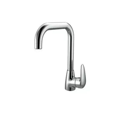 Смеситель для кухни с высоким поворотным изливом, хром LM3305C Lemark