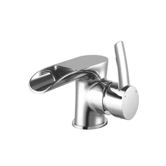 Смеситель для умывальника монолитный, каскадный, хром LM3246C Lemark