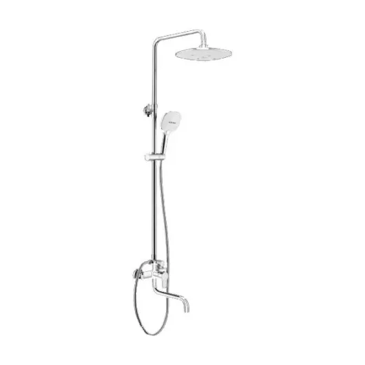 Душевая система однорычажная с ABS верхним душем 240*240 мм  Elghansa 2306683-2C (Set-25)