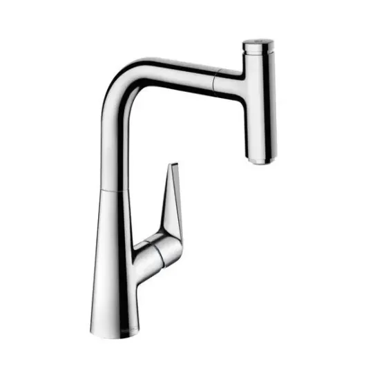 Смеситель для кухни 220, однорычажный, с выдвижным изливом Talis Select S 72822000 HANSGROHE