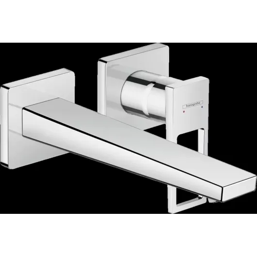 Смеситель для раковины, однорычажный, настенный, излив 225 мм, Metropol 74526000 HANSGROHE