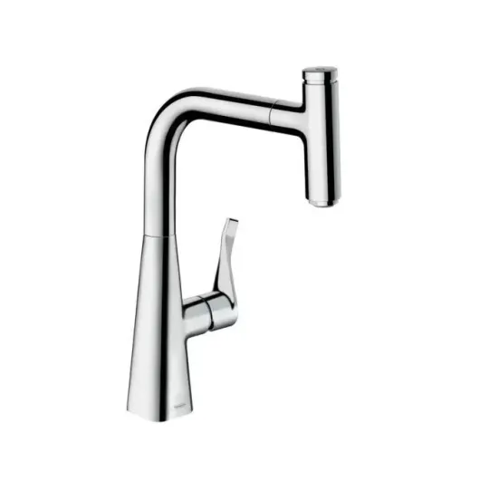 Смеситель Metris Select для кухни 240, однорычажный, с выдвижным изливом HANSGROHE 14857000