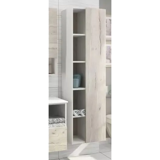 Шкаф-колонна "Ганновер-45" дуб дымчатый COMFORTY