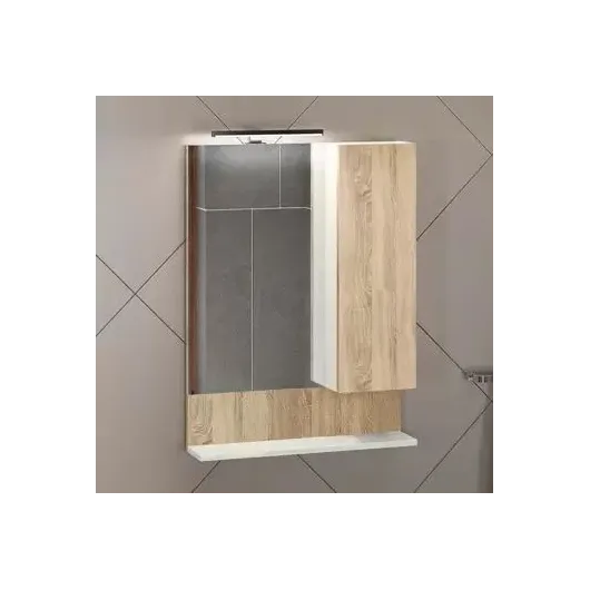 Зеркало-шкаф "Рига-60" дуб сонома COMFORTY