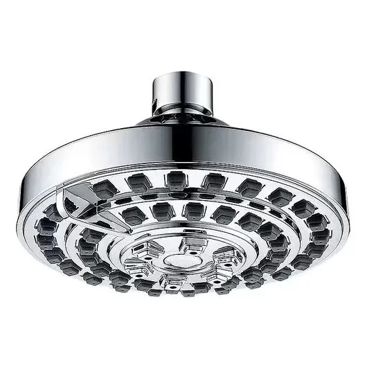 Верхний душ ABS круглый 3 режима с шарниром D=120mm Chrome SHOWER HEAD MS-073-Chrome Elghansa