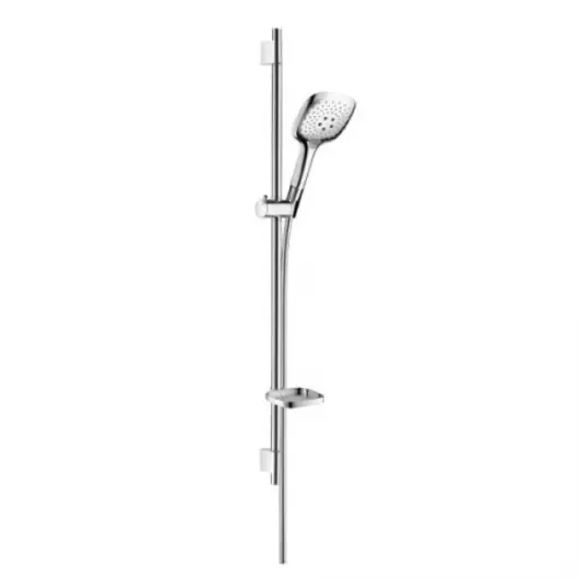 Душевой набор Raindance Select E 150 3jet/ Unica'S Puro 090 м белый/хром НANSGROHE 27857400