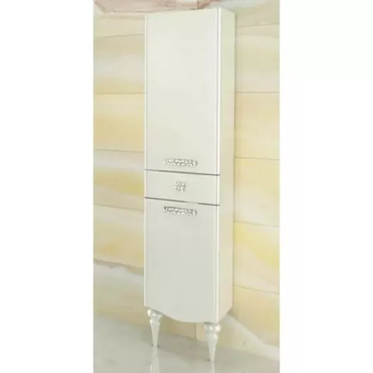 Шкаф-колонна Монако-40 белый 1950*400*322 3129168