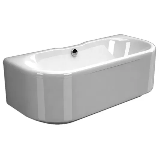 Белая ванна мраморная TEFA 1700x755