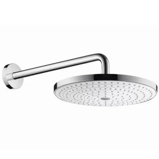 Верхний душ Raindance Select S 2jet Air 300 мм из стены белый хром НANSGROHE 27378400